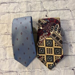 VINTAGE PARIS MENS (2) PATTERN TIES